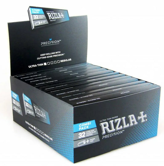 Rizla Papers - Rizla Precision Ultra Thin Kingsize Slim COMBI Rolling Paper Tip