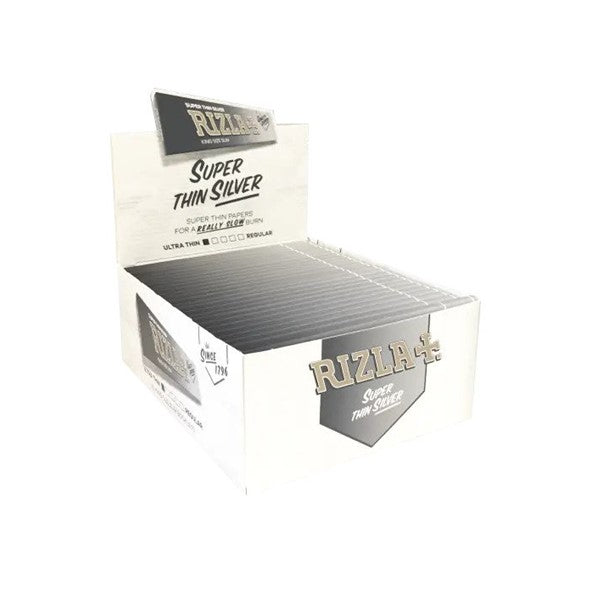 Rizla papers - Silver Kingsize Slim Papers – Arcstrading