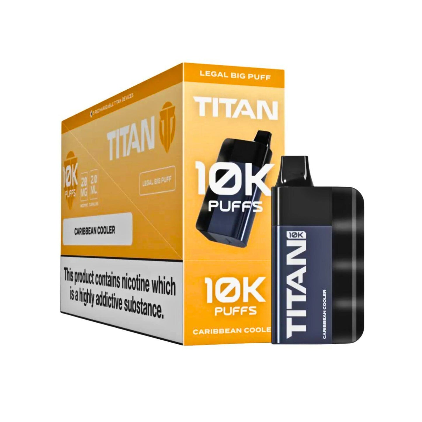 TITAN 10K PUFF - WATERMELON ICE - 5 PACK